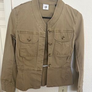 CAbi Tan Utility Jacket